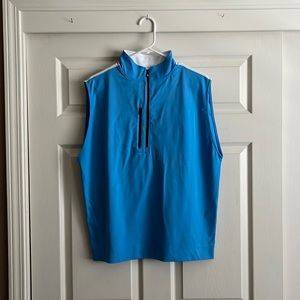 Footjoy men’s golf vest size medium in light blue.